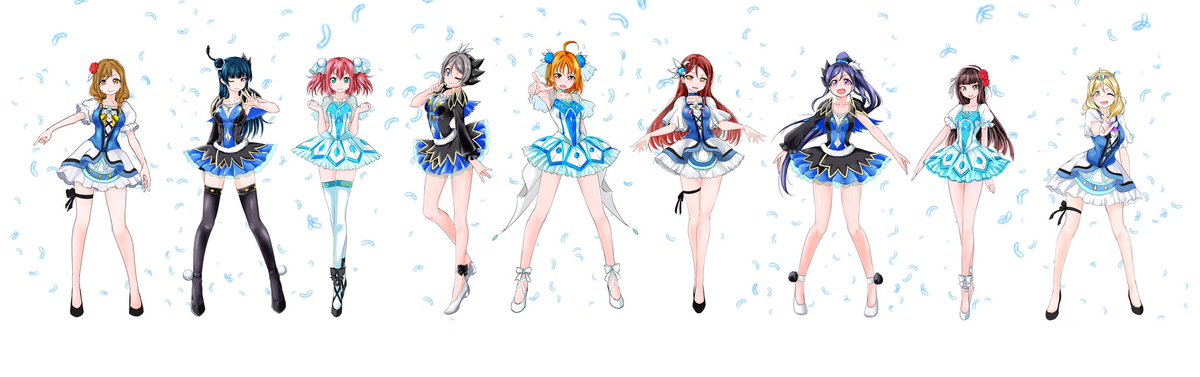 黒澤ダイヤ ,松浦果南 ,小原鞠莉 ,桜内梨子 ,高海千歌 ,津島善子 ,渡辺曜 「ドゥームでこの衣装だから舞台完全再現だったんすよね
 #Aqours4th上映会」|鐵大和(ｸﾛｶﾞﾈﾔﾏﾄ)@4/9静コミ！5/5コミ1: C31aのイラスト