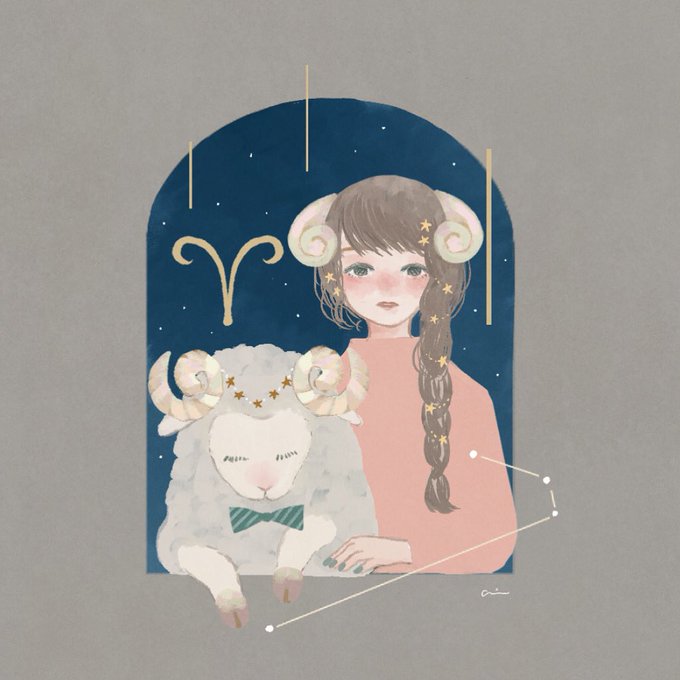 牡羊のtwitterイラスト検索結果