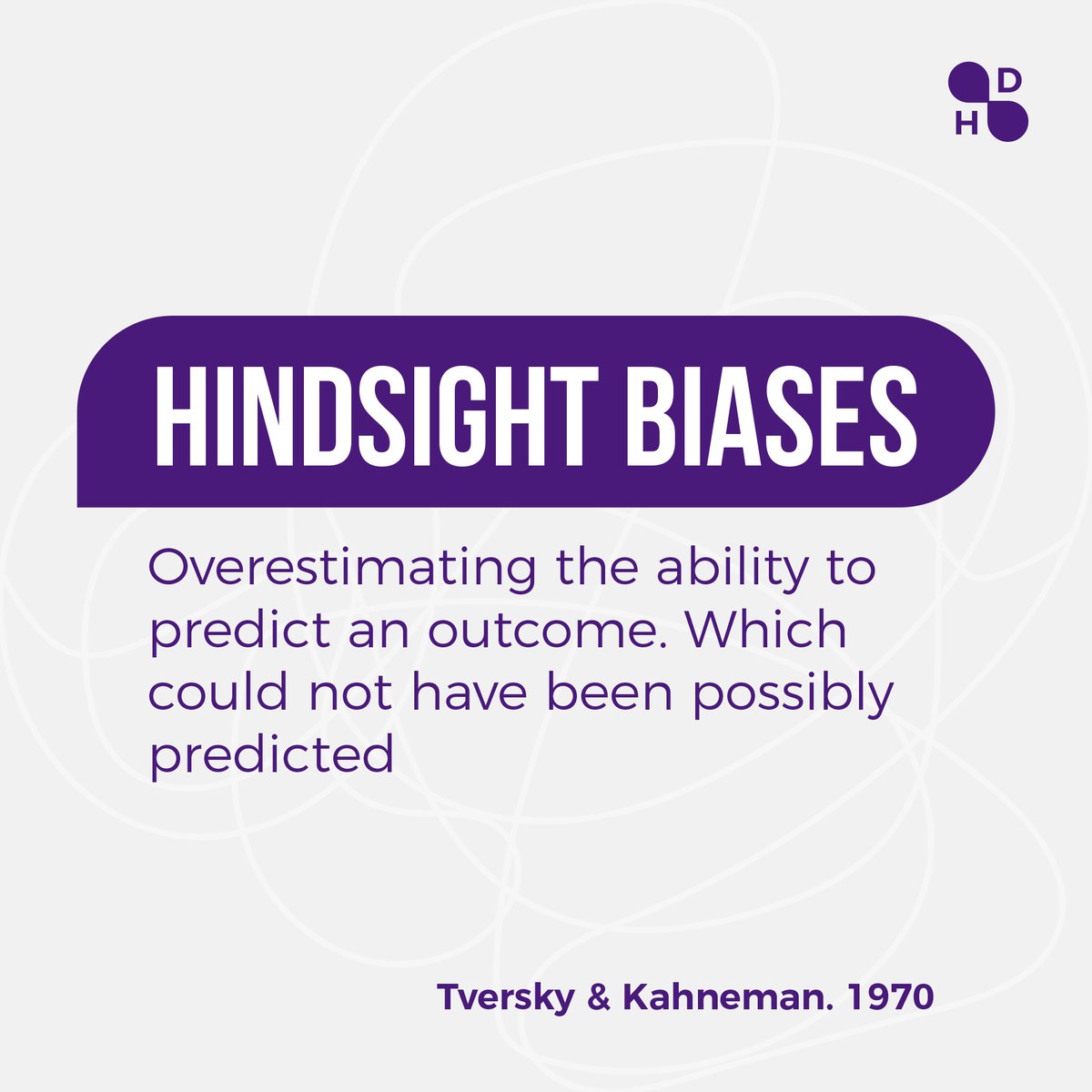 Decision_Human's tweet photo. The is one of the most widely studied decision traps and has been documented in various domains, including medical diagnoses, accounting and auditing decisions, athletic competition, and political strategy.
.
#hindsightbias #bias #psychology #humandecisionorg #researchpapers https://t.co/Eh0eR9WeBB