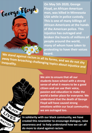 NHGS_RPSE's tweet photo. Year 8 students are currently studying a unit of learning on 'Truth and Justice'.
The global events of the last week and this weekend's protests highlight the continuing need for us to stand up against all injustice. 
#justice  #BlackLivesMatter  #TruthMatters https://t.co/7cVAWTTgPn
