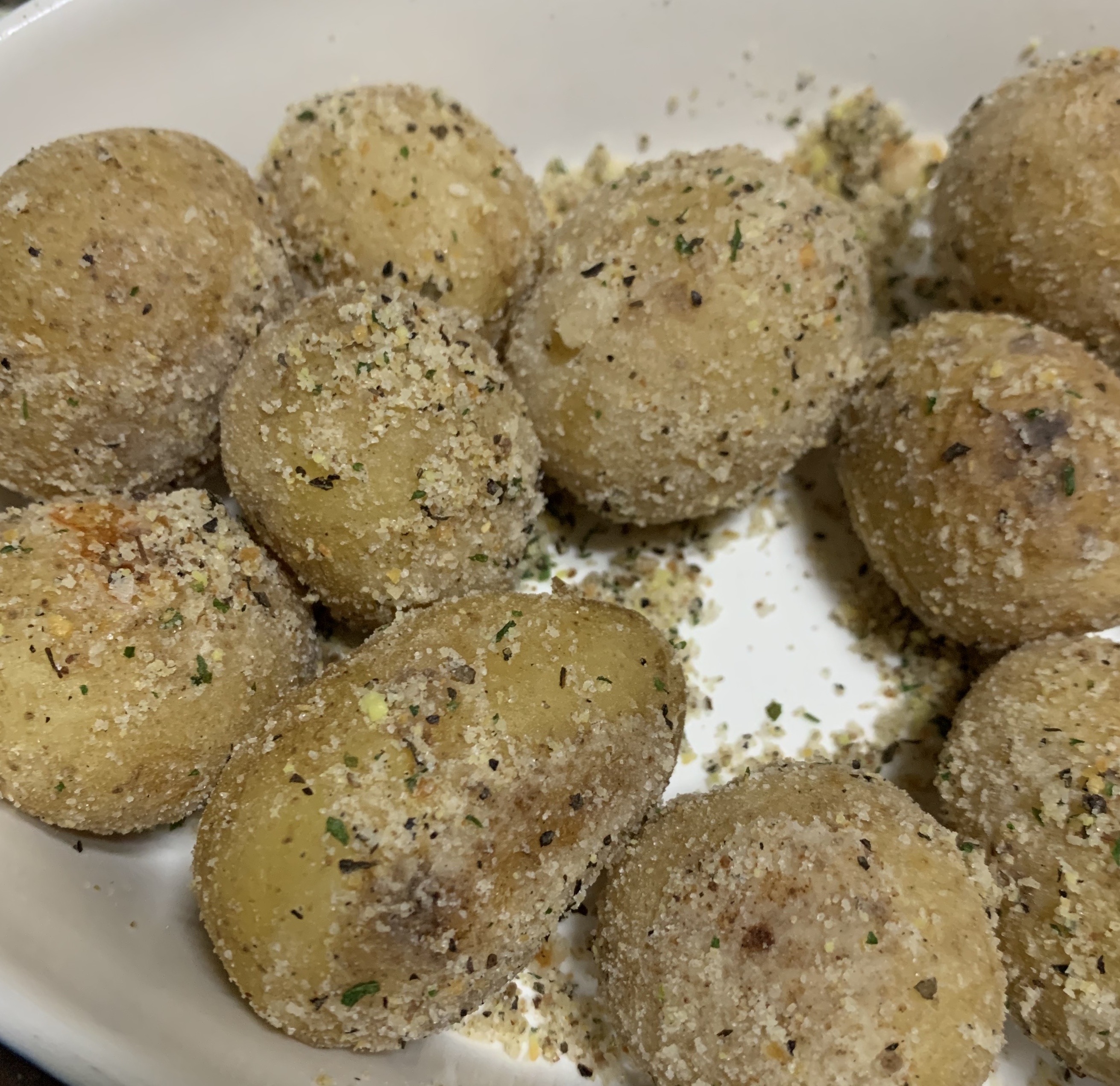 いお サブウェイのコロコロポテトに感動したわし クックパッドに似たレシピがあったので作ってみた 出来立てうめえeeeeeeeeと夫と食べまくっていたが 半分食べてから ちょっと時間おいてからの方がねっとり感が出てもっと美味いな と今に至る