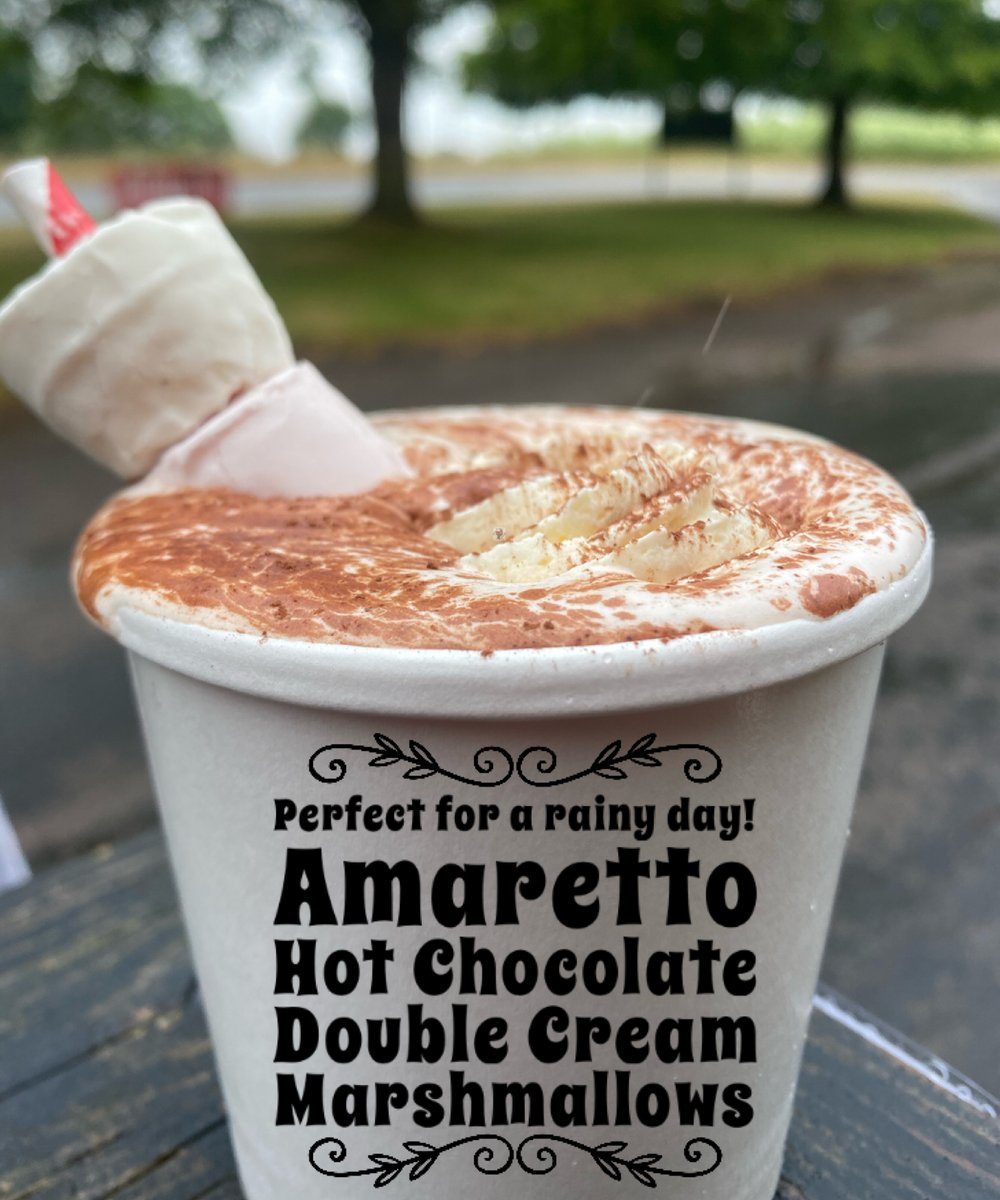 ⭐️ Amaretto ⭐️ Hot ⭐️ Chocolate ⭐️

A delicious treat on a cold day! 

Silky hot chocolate with a warming shot of amaretto topped with chantilly cream, marshmallows and chocolate dust - £5.50

Come along and grab one on your socially distanced walk today ❤️
