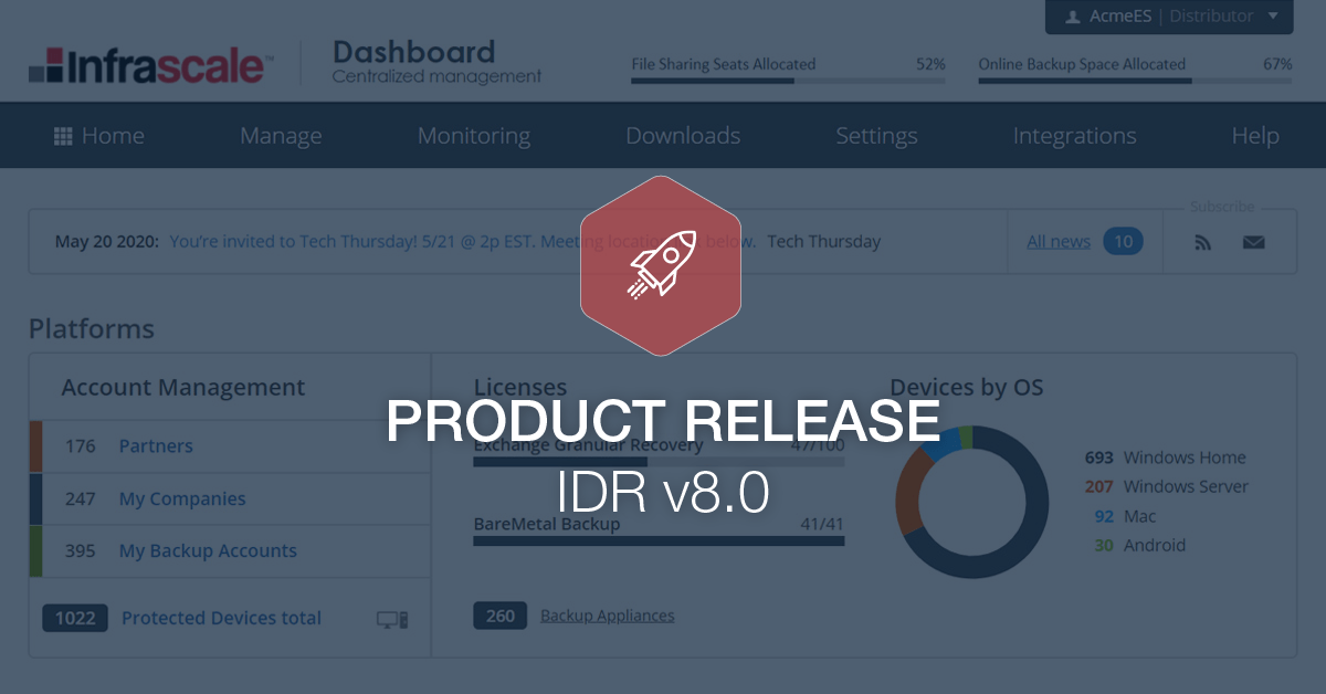 IssquaredInc's tweet photo. PRODUCT RELEASE: INFRASCALE DISASTER RECOVERY v8.0
https://t.co/lXrcXnRfnS
#infrascale #disaster #recovery #endpoint #monitoring #connectwise #backup #vbackup #mssql #issquared https://t.co/LlmKmvFG8c