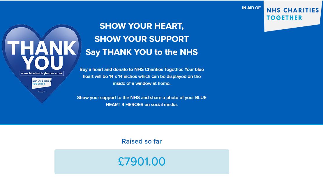 Blue Hearts 4 Heroes tweet media