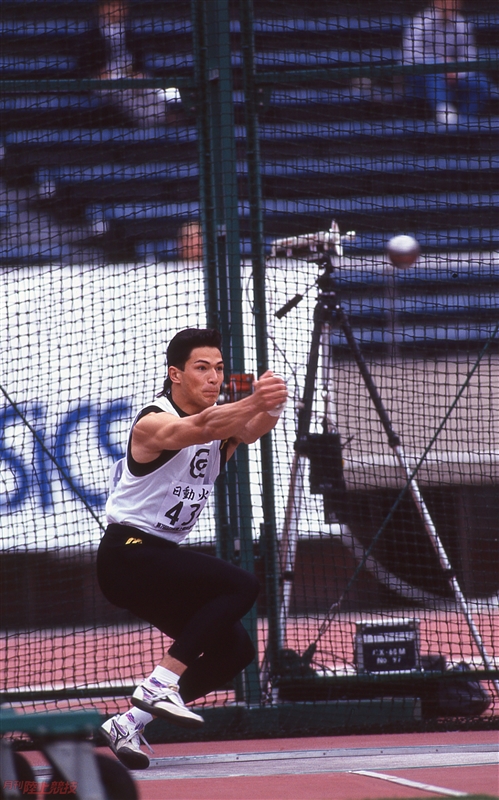 6月7日は、6年前の2014年日本選手権・男子ハンマー投で #室伏広治 さん