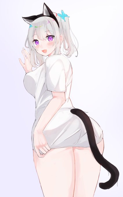 猫耳つけてみたよ🐱✨ 