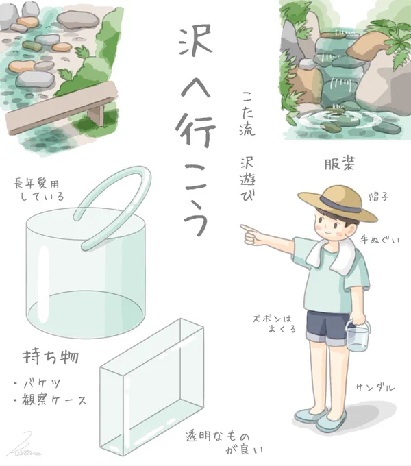 沢へ行こう 