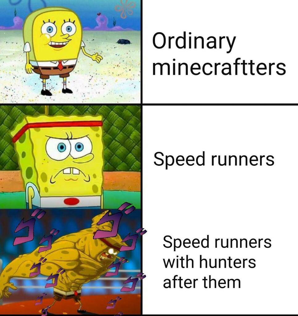 After you watch one Minecraft speedrun. : r/MinecraftMemes