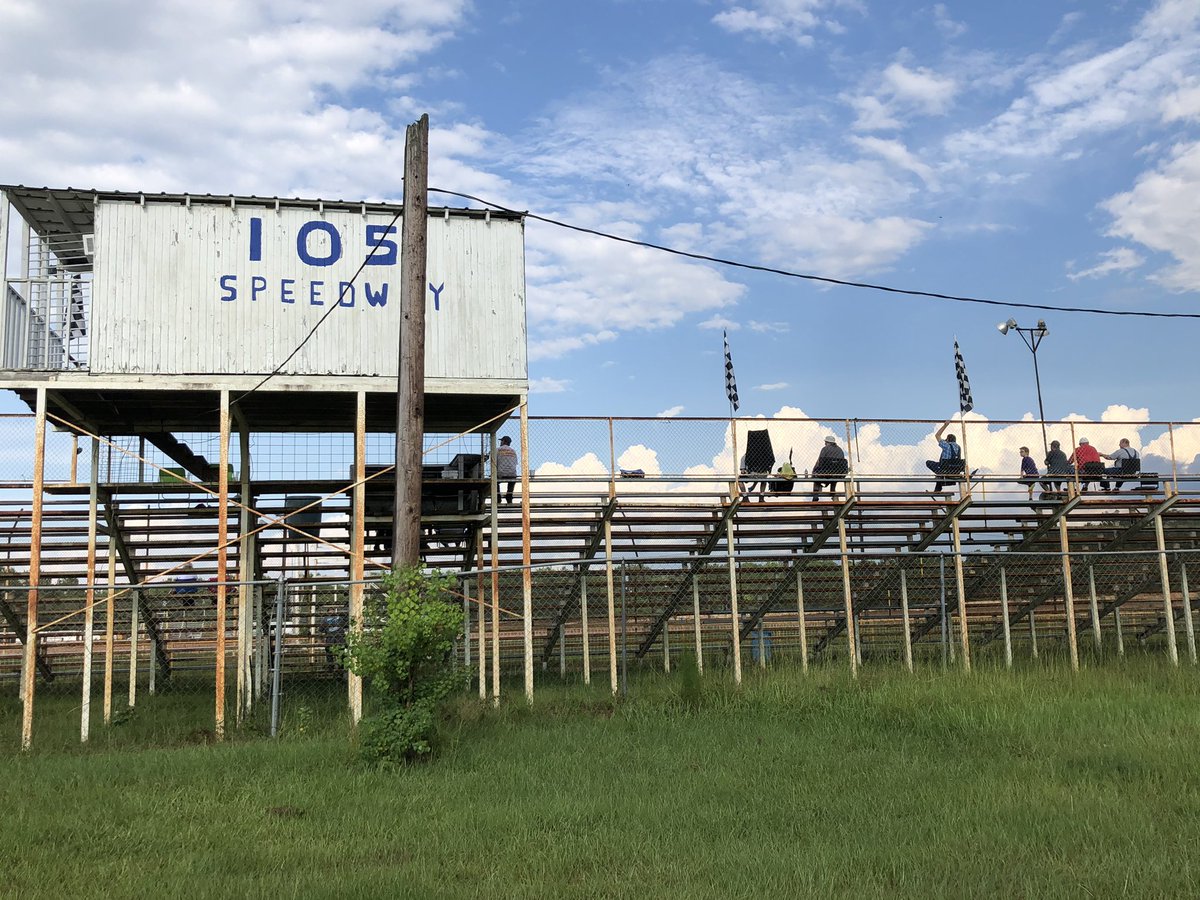 JerryJordan_KTT's tweet photo. #NASCAR is, kind of, lonely running at @amsupdates but fans are already in the stands an hour early at #105speedway and racers are lined up to get in the track. I was told it’s a similar scene at many grassroots tracks around the country!!! #LetsGoRacin https://t.co/ZaPxFMFMcD