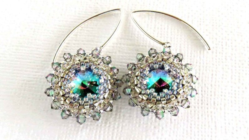 etsy.com/listing/770319… #etsyspecialt #integritytt #SpecialTGIF #Specialtoo #etsyshop #earrings #jewelry #crystalearrings