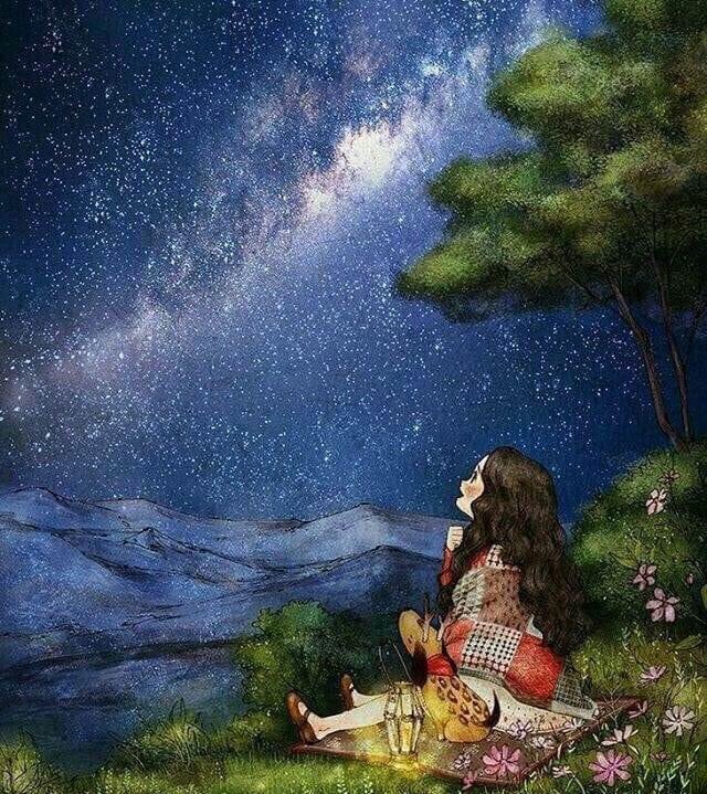 حـيـٰنٌ أنٖـظُـر إلـٰـى الــسَــمٰــاء اجُـبرُ نَــفـسٰـي عَلى الابِتَســٰـام وگــأنــهٰـا تُخبرنٰي لِـمَ الحُزن ما دام الرّٰب سامٖع لِــمَ الـضيقٌ ما دام الـگون واسـعٰ ... 💙🌹