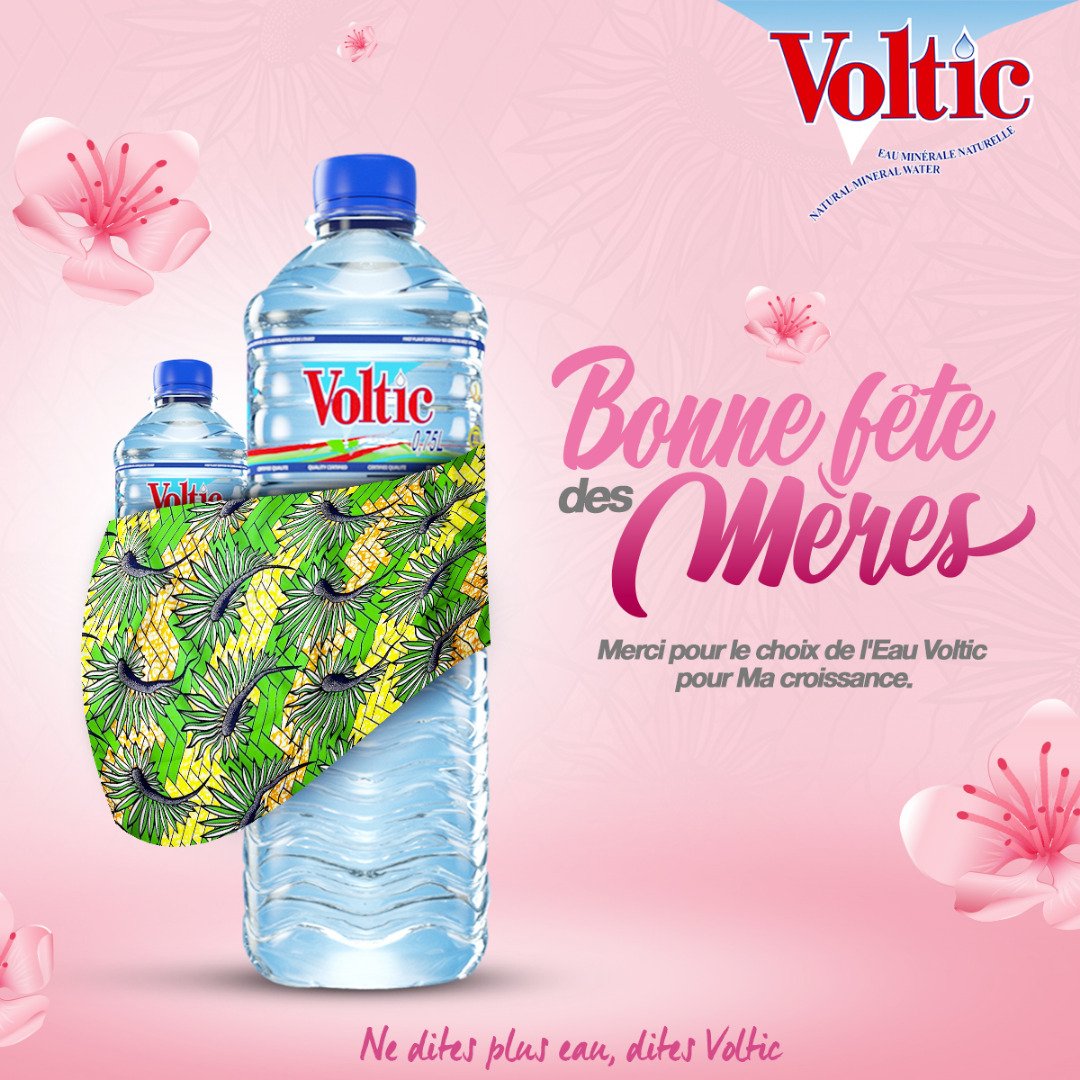 VolticTogo's tweet photo. Merci Maman pour La #Vie que tu m’as donnée,
Merci pour le choix de l'#Eau minérale naturelle #Voltic, riches en sels minéraux et oligoéléments, pour m’assurer une meilleure croissance et épanouissement.
Bonne fête Maman.
#EauVoltic
#SaveurUnique
#FeteDesMeres
#VolticTogo https://t.co/pUre96xQ03