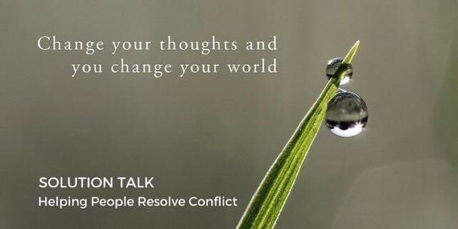 solutiontalkuk's tweet image. “Change your thoughts and you change your world” Norman Vincent Peale.

#ConflictCoaching and #mediation help people to consider their approach to conflict, explore the situation &amp;amp; work out what needs to change for a better future. Let&apos;s #talksolutions with #SolutionTalk.