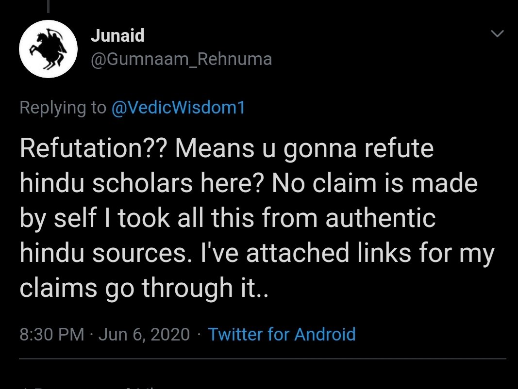 I would like to point out that yesterday he claimed he referred to "Hindu Scholars" but he gives translations by Wilson, since when Wilson is a Hindu scholar? And news articles? Written by Hindu scholars? Lying and decieveing just to defame Himduism