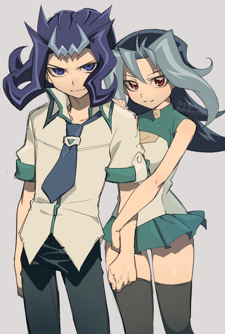 配信記念とかで描いたわけじゃ無いけど、せっかくなんで神代兄妹をよろしくお願いします!w 