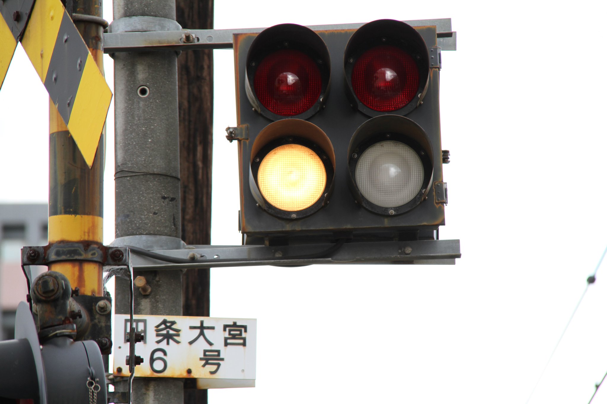 鉄道部品】踏切動作反応灯 ささっ