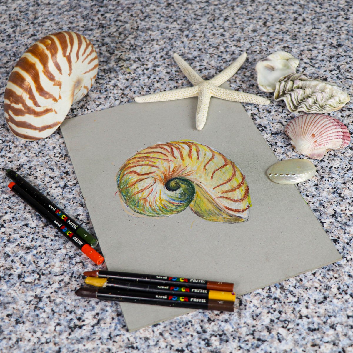 poscauk's tweet photo. With strong pigments, POSCA pastels can bring depth and vibrancy to your creations! 

#POSCAart #POSCAPastels #POSCAColours #MyPOSCAArt #NewDimensions #DimensionsOfCreativity #NewDimensionOfCreativity https://t.co/YXAFxl94Ds