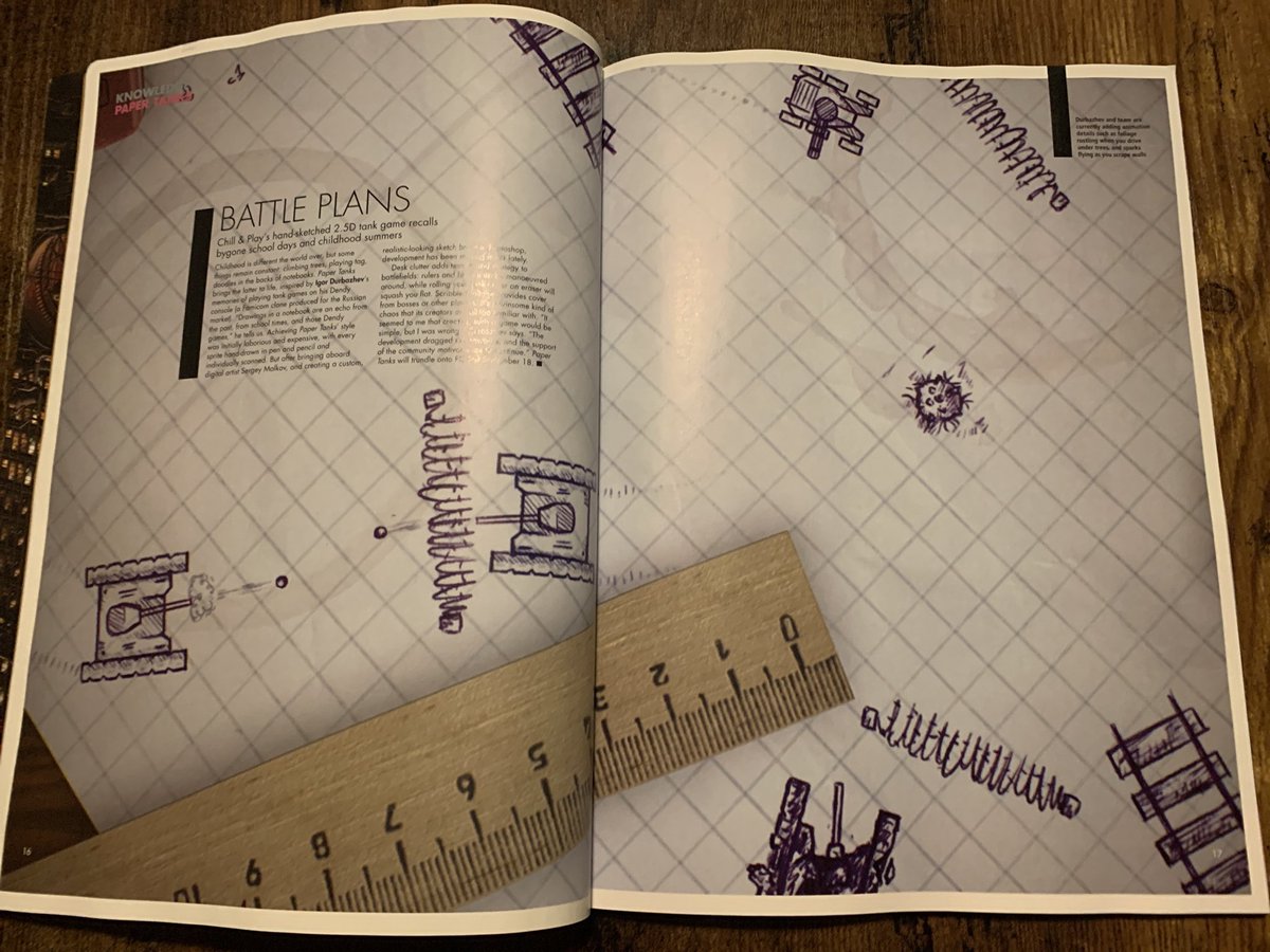 Forgot to tell you. <a href="/edgeonline/">Edge</a> came out with an article about PAPER TANKS. Thanks <a href="/itsJenSim/">Jen Simpkins</a> for noticing us!