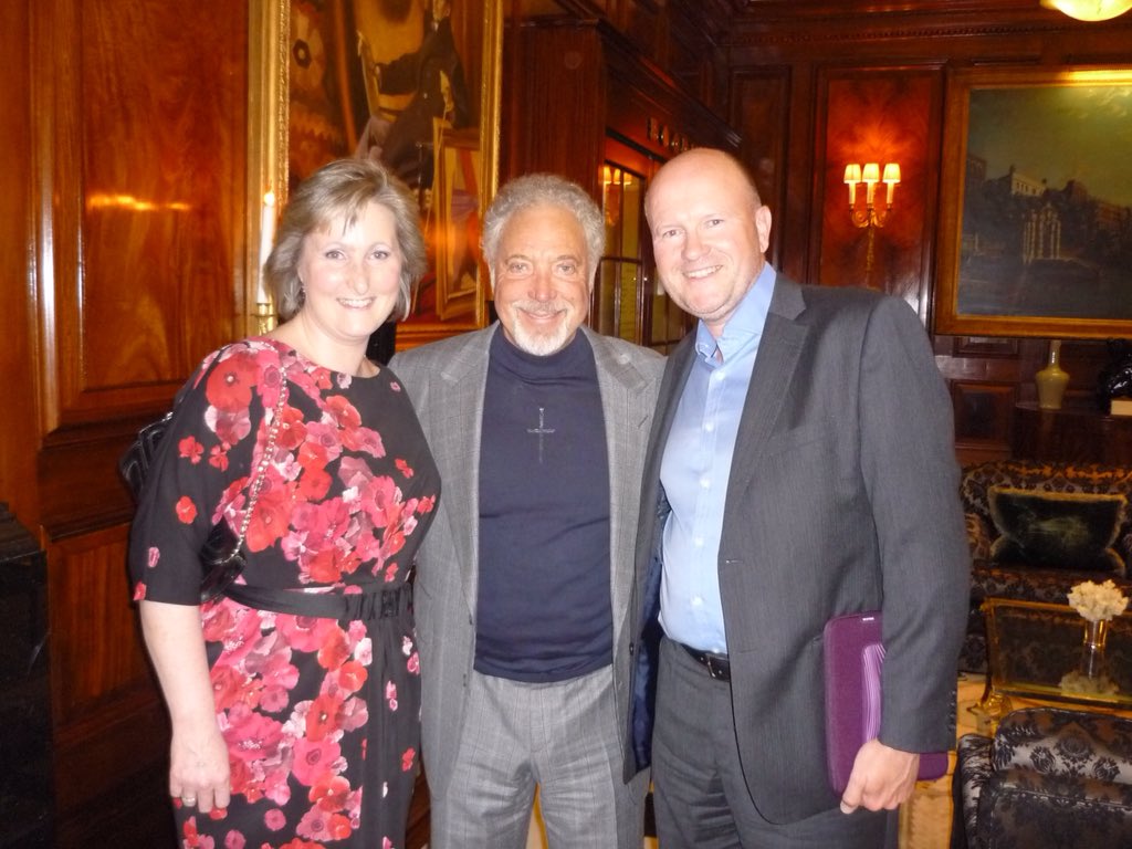 Happy birthday Sir Tom Jones. Icon and gentleman 