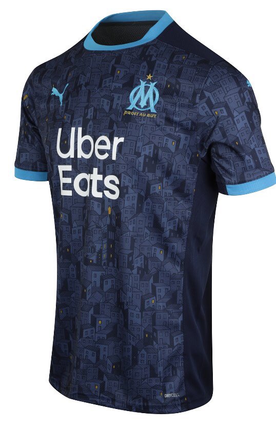 Foot Inside on X: "Découvrez le maillot extérieur que portera l'Olympique  de Marseille lors de la saison 2020-2021. OM: un maillot away qui s'inspire  de la cité phocéenne ! https://t.co/lJ0unZXPBD #OM #TeamOM #