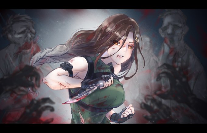 バイオRE:2
我好喜歡僵屍題材❤️轉眼間克蕾兒篇也快結束了😢...
巴さん的絕叫真是幫大忙了(?
#巴絵 