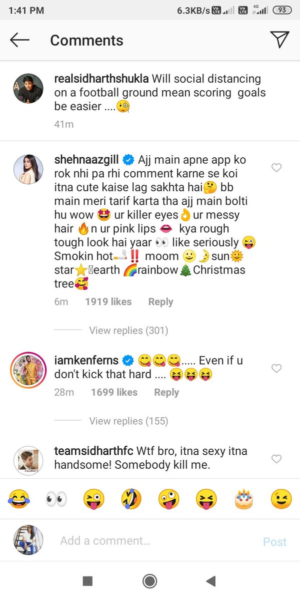 R H Sana Ne Kya Sach Me Comment Kiya Sidnaaz Sidnaazshines