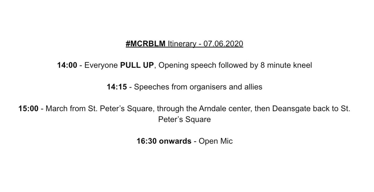 Todays Move ✊🏾 #MCRBLM