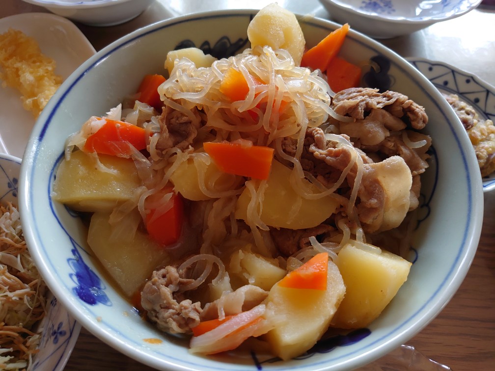 肉じゃが作ったよ この素晴らしいteに隆盛を