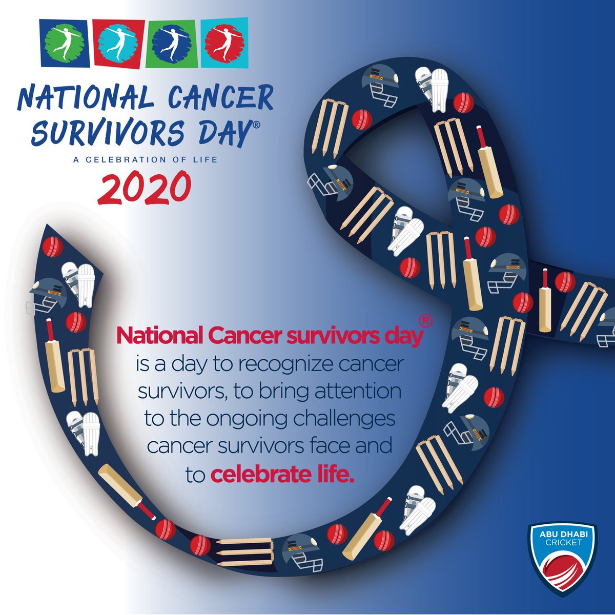 Supporting all those who have overcome the battle and those who are still fighting #everydayisgameday #NationalCancerSurvivorsDay