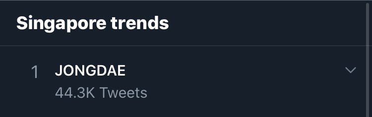 thundernini_'s tweet photo. WHOLE SINGAPORE SHOOK WHEN THEY SEE JONGDAE AT INKIGAYO TO SUPPORT BAEK SO THEY CAPS HAHAHAHAHA MAJULAH SINGAPURA https://t.co/dNpGI7o6b2