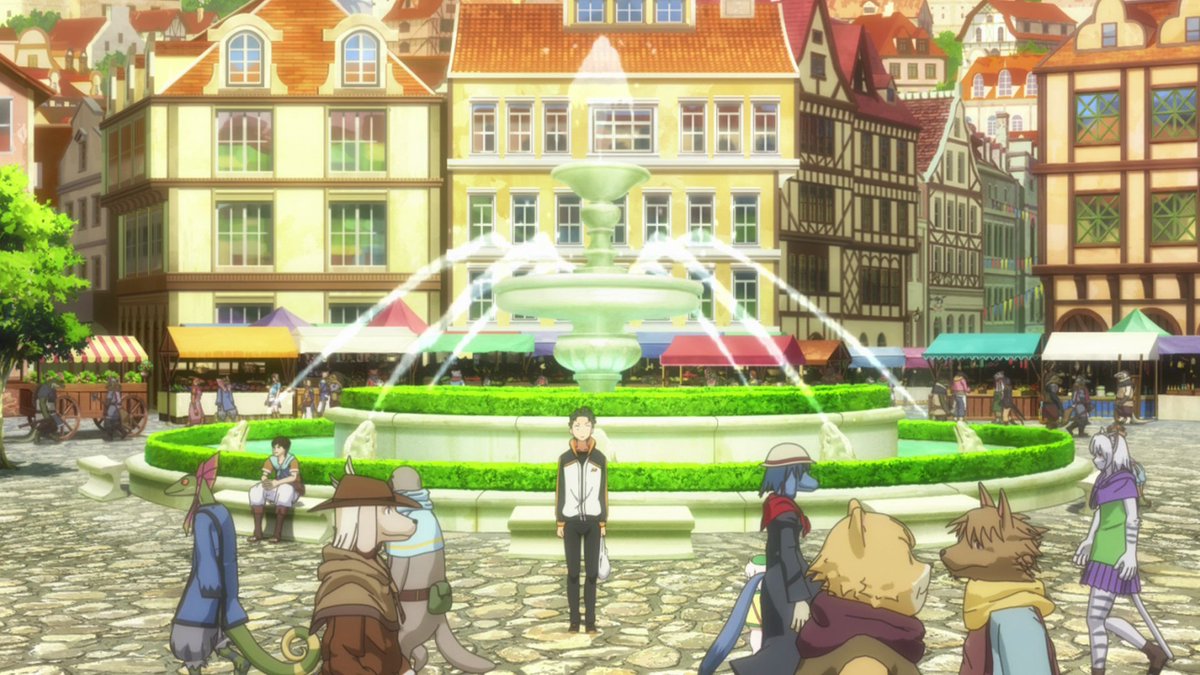 All of this information is conveyed within the span of a two minute prologue scene, giving us an insight into the type of person Subaru is before he's thrown into another world and providing proper characterization to help us understand his actions. Thus, the adventure begins!