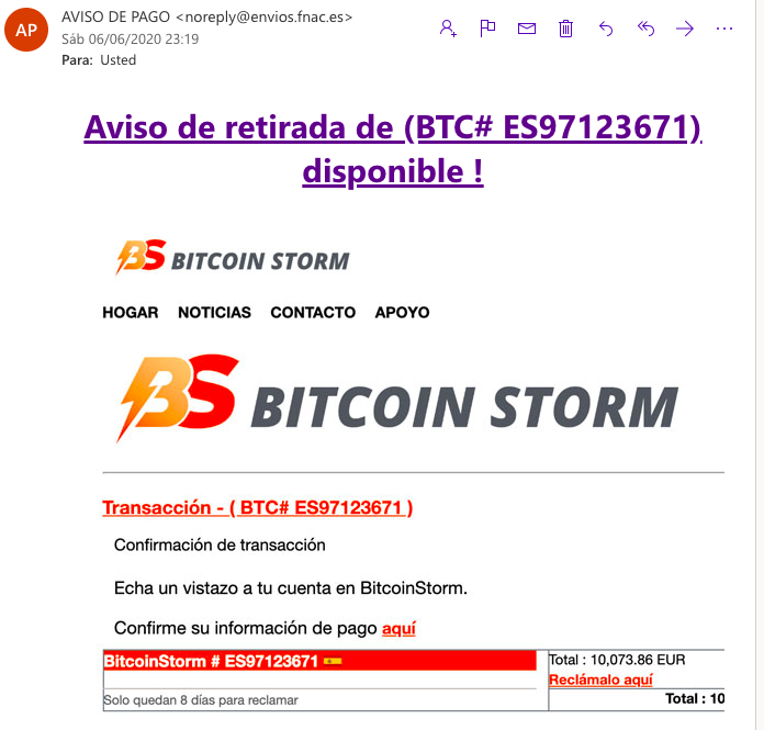 lavacaquerie101's tweet photo. @Fnac_ESP Que tipo de email es este???
Alucino con esta empresa, ademas de no respetar derechos del cliente, te mandan esta mierda. 
#fnac https://t.co/1M8It7BalK