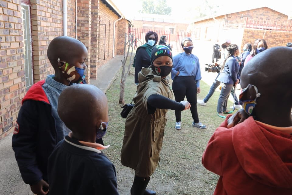 The_DSD's tweet image. “We call on the communities and businesses around the area to be supportive. The future of our children depends on us the adults; it depends on the government working together with communities." - MIN. Lindiwe Zulu #ChildProtectionWeek2020