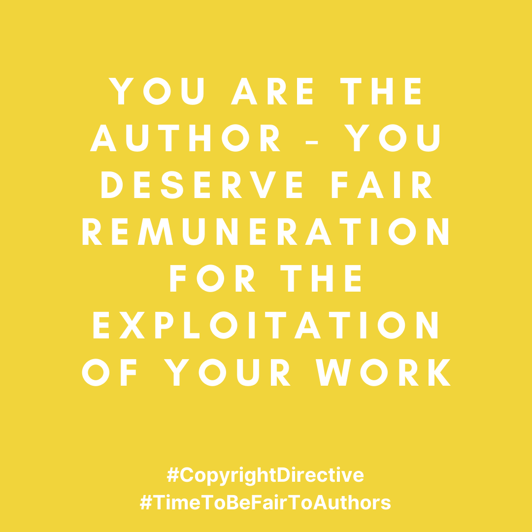 Film_directors's tweet photo. 📌 Today marks the 1 year anniversary of the #CopyrightDirective adoption ➡️ Its timely implementation is essential for the careers & livelihoods of #EU #AVauthors, including film & TV directors, especially in a post #COVID-19 context🎬🇪🇺
#TimeToBeFairToAuthors
#FERAdirectorsEU https://t.co/bM5vJahphA