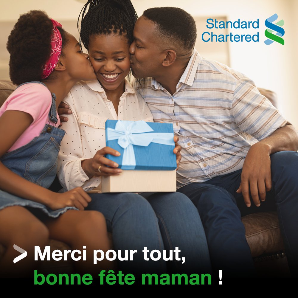 StanChartCI's tweet image. Bonne fête à toutes les mères !
#Digitale #Banque #HereForGood #MothersDay