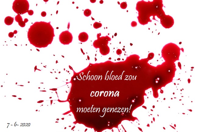 HolyKock's tweet photo. @MinPres BREAKING NEWS!

Schoon bloed zou corona moeten genezen!

https://t.co/WvSbtsninA 

@hugodejonge @mjrijn @KvanOosterom @rivm @RaadvanState @MinVWS @thierrybaudet  @telegraaf @nrc @BNR @RTLnieuws @eenjurk @Nieuwsuur #Coronavirusnl #coronawet #Corona https://t.co/eyI92RD4Ct