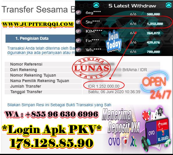 JupiterqqO's tweet photo. #pokerOnline #situsonline #PecintaPoker #jupiterqq #tembakikan #sakong #domino #sabungayam #situspokeronline #situspoker #cewsexy #hot #aduqq #togel #bola #sepakbola #poker #slot #stayhome #corona #covid19 #bali #indonesia #pokermania #bandarq #roulette #jawa #jakarta #papua https://t.co/mbxv56TGm8