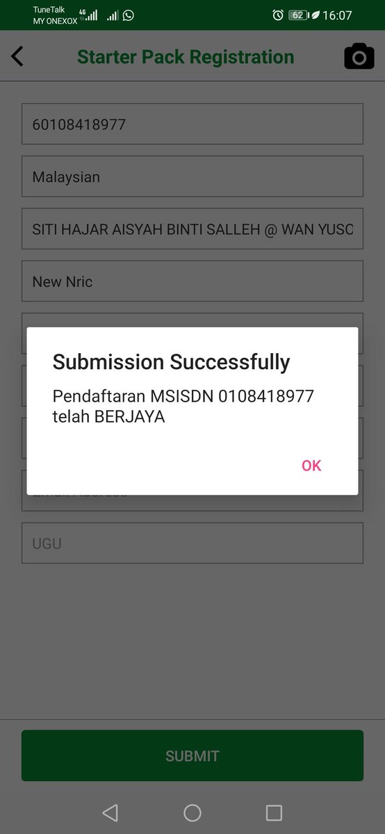 CentreOnexox's tweet photo. Alhamudillah rezeki petang ni dapat closing user repeated order amik 2 Nombor Baru SP FATVOICE

#onexox #onexoxprepaid #onexoxcentremachang #B59DB #B89DB https://t.co/CgVQMTBOIC