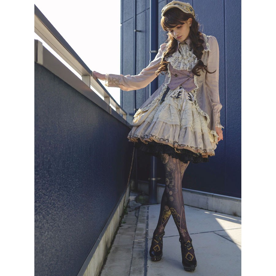H.naoto Frill フィッシュテールスカート+B.P.N フリルベスト | www.jarussi.com.br