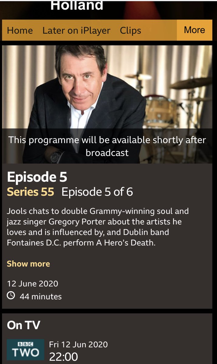 💚 EXCITING NEWS fellow Fontaines DC fans....... catch them on 'Later with Jools Holland' on Friday 12th June at 10pm (BST) over on BBC2.

A wonderful achievement @fontainesdublin 
@BBCTwo @BBCLater
#laterjools