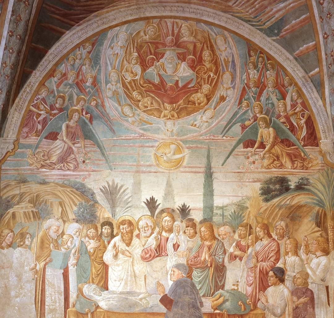 MuseoBeGo's tweet photo. 🌈 Buona domenica con gli affreschi del Tabernacolo della Madonna della Tosse di Benozzo Gozzoli (1484)... che presto torneremo ad ammirare...🌈❤️ #reopening #StayTuned #museobego https://t.co/AgjOogQHnN