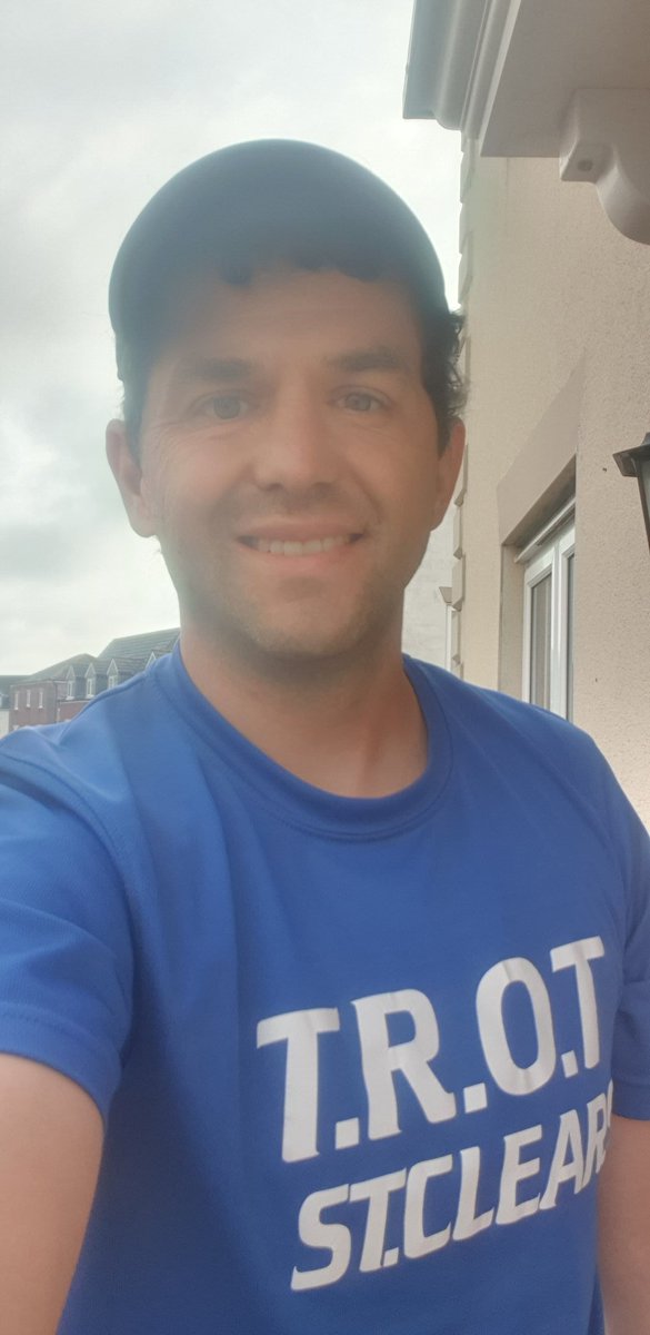 Wedi mwynhau #BaDRelay15 bore ma'. Peth agosaf at ras dwi wedi neud ers y lockdown.