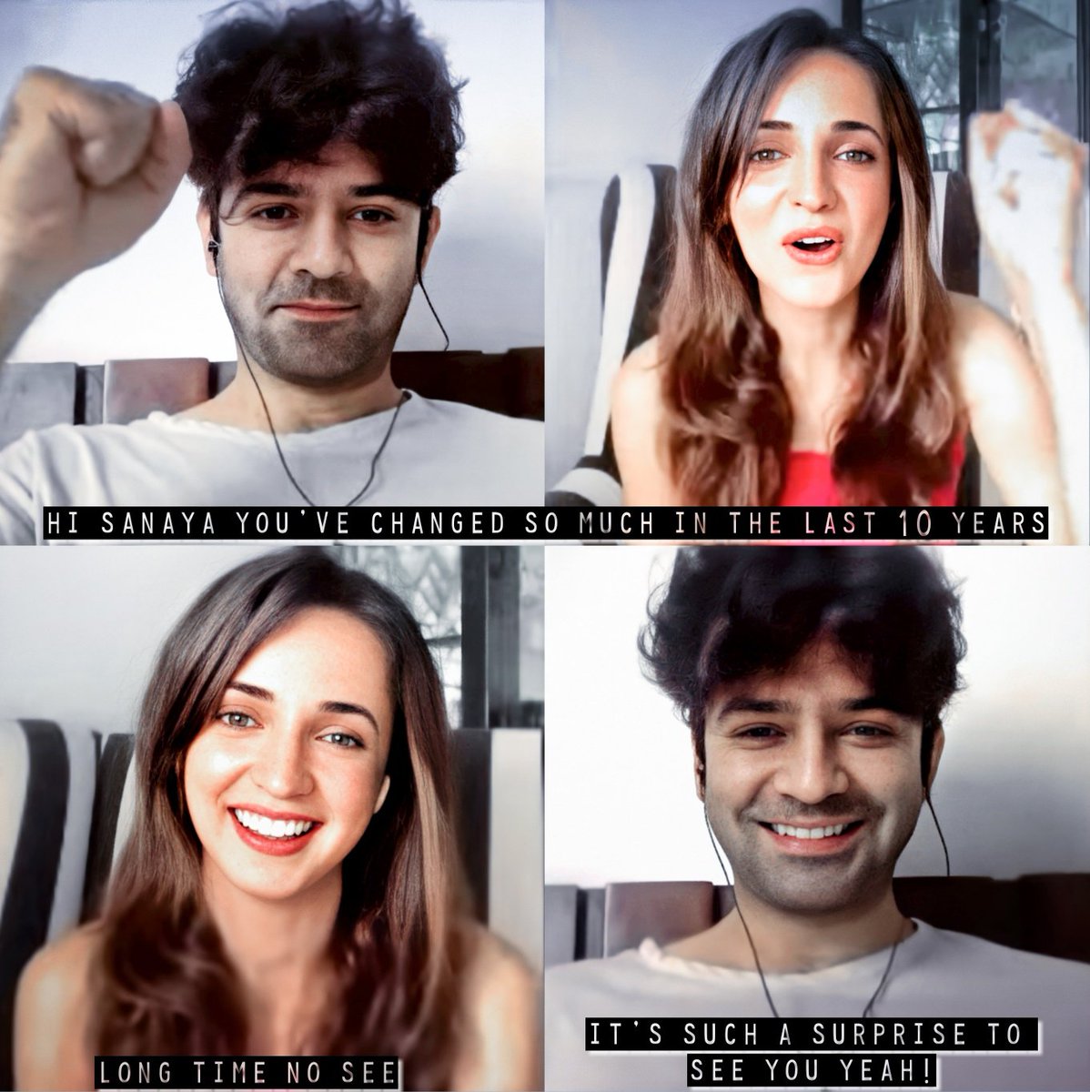 When the live chat began and we saw these beautiful faces on our screens again after soooooo long in a joint interview - the joy we felt was priceless!  #IPKKND9YearsLiveWithSarun  #SaRun  #IPKKND