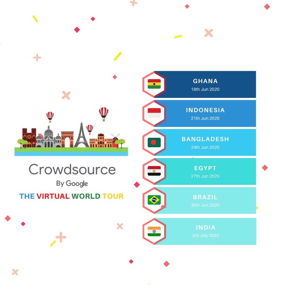 CrowdsourceBD's tweet image. Please register here:
 docs.google.com/forms/d/e/1FAI…

#ShareYourWorld
#GoogleCrowdsource 
#CrowdsourceByGoogle 
#HappyGoogleCrowdsourcing