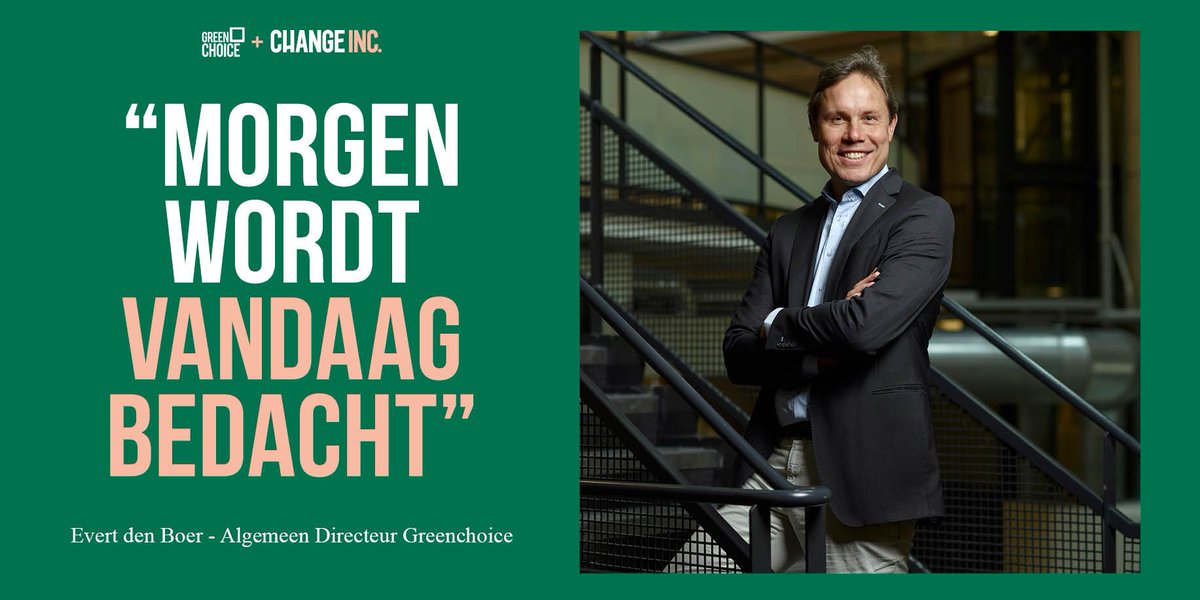 changeinctoday's tweet photo. Met de huidige technologie is er al veel mogelijk voor de #energietransitie. Change - Want morgen wordt vandaag bedacht. https://t.co/RePpfsEbpu @Greenchoice #ChangeInc #ChangeEnergy https://t.co/cTFO5bb2jO