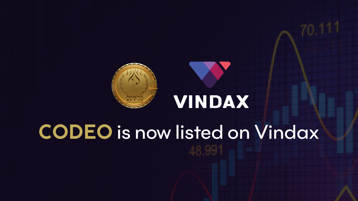 I just published CODEO TOKEN Now Listed on VINDAX EXCHANGES 

link.medium.com/6wLBELiA76