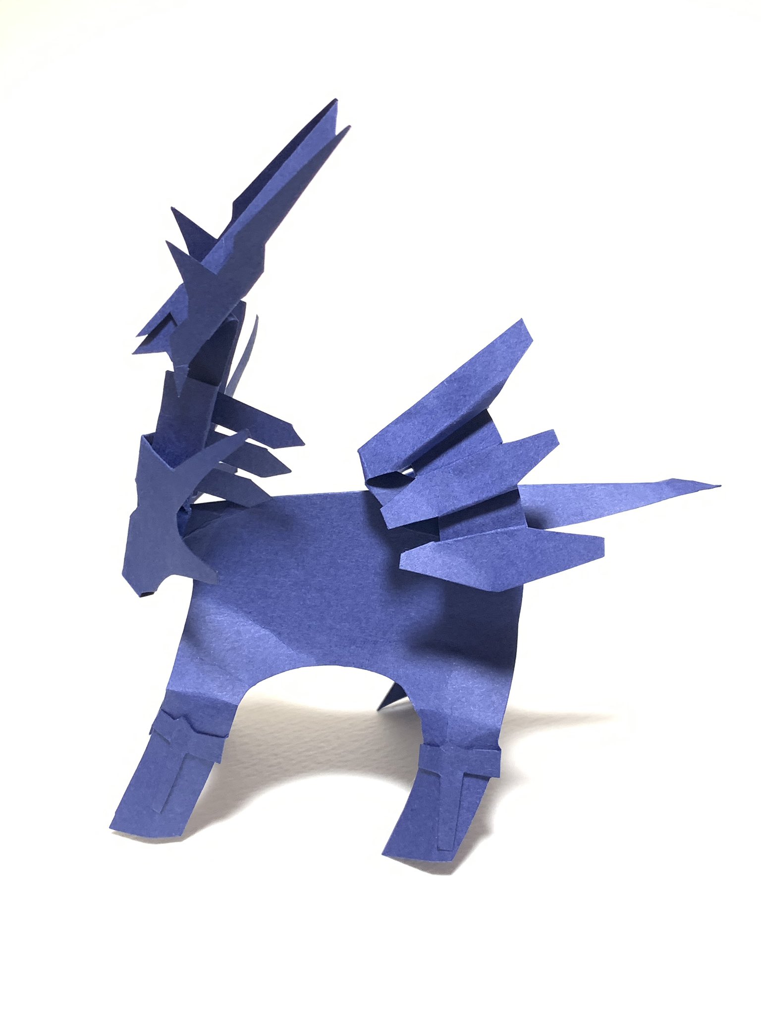 ポケモン 折り紙 ディアルガ