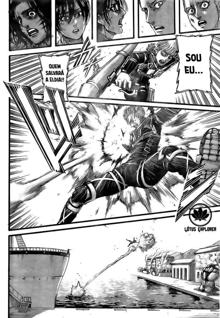 theangelbiel2's tweet photo. Not today. #shingekinokyojin129 #AOT129SPOILERS #AOT129 https://t.co/XIfQFaDKIg