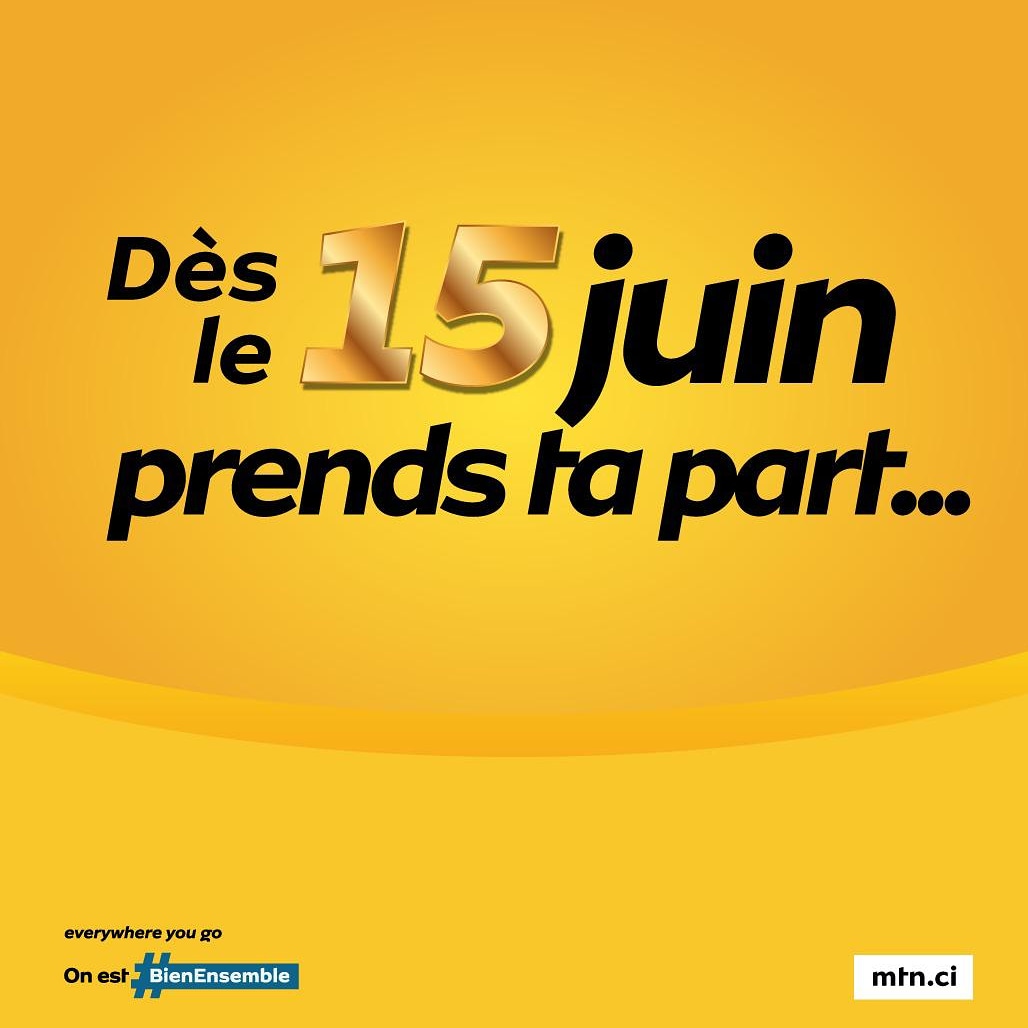 MTNCotedIvoire's tweet image. Une date à retenir.... Ne vous le faites pas raconter 😉
