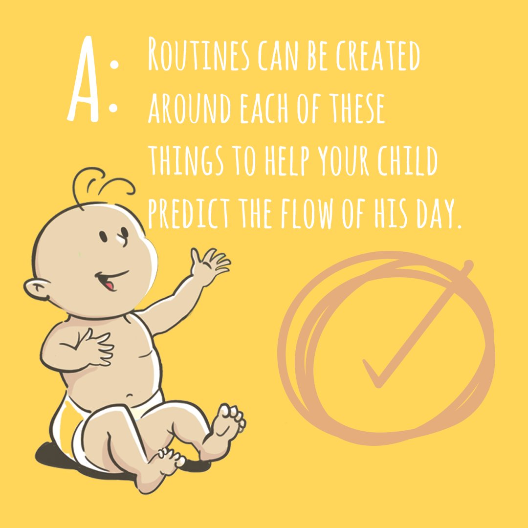 CuddleBright's tweet photo. Routines are consistent ways to do daily tasks. They provide structure, consistency, &amp; predictability. The repetition of #routines in your child's life establishes order &amp; helps them navigate their day. Learn more about routines in our #CBParentingGuide in #CuddleBrightExperience https://t.co/mSlnmXZak4
